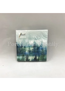 AMB.12511880 Forest Fog papírszalvéta 25x25cm, 20db-os