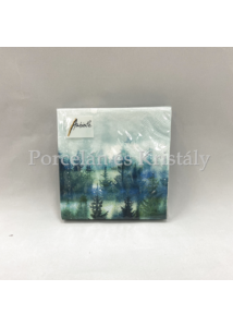 AMB.12511880 Forest Fog papírszalvéta 25x25cm, 20db-os