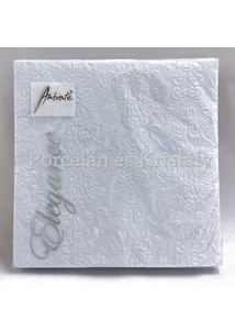 AMB.13305508 Elegance light blue papírszalvéta 33x33cm, 15db-os
