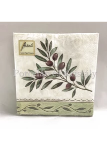 AMB.13306730 Olive Branch papírszalvéta 33x33cm, 20db-os