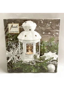 AMB.33310935 X-Mas Atmosphere karácsonyi papírszalvéta 33x33cm, 20db-os