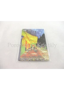 FRI.18301 Hűtőmágnes Van Gogh: Kávéház éjjel, 8x5,5 cm 