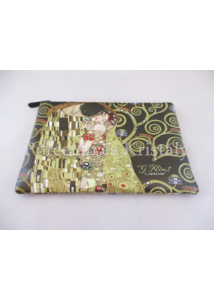 H.C.021-4801 Neszesszer Klimt: Csók 15x21x1 cm