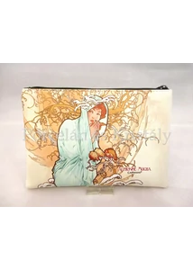 H.C.021-4811 Neszesszer Mucha: Tél, 15x21x1 cm