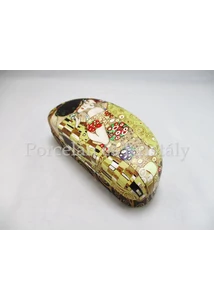 H.C.532-9996 Szemüvegtok Klimt: Csók, 6,5x16x7,5 cm   