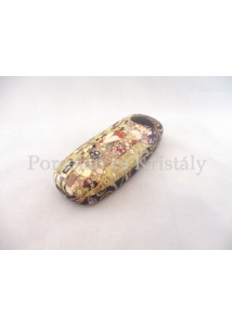 H.C.021-8211 Szemüvegtok Klimt: Csók, 4x16x6 cm