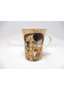 H.C.532-8111 Porcelánbögre 350 ml, Klimt: Csók 