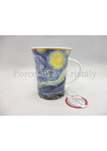 H.C.830-8115 Porcelánbögre 350 ml, Van Gogh: Csillagos éj