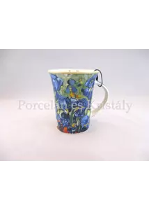 H.C.830-8105 Porcelánbögre 350 ml, Van Gogh: Íriszek  