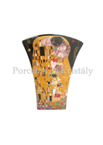 P.P.W4B46-16599 Porcelán váza 20x15x6 cm, Klimt: Csók 