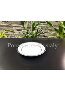 9100/3384 Fehér-Platina Mokkacsésze alj, 2x11,3 cm  9100/3384 Fehér-Platina Mokkacsésze alj, 2x11,3 cm