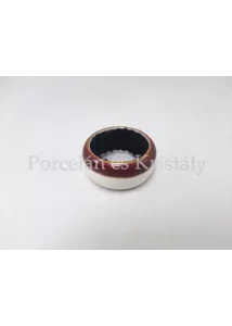 10557/8399 Borgyűrű, bordó 2x4,5 cm 
