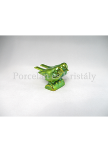 9590 Cinkepár zöld eosin, 6,5x9,5x7 cm