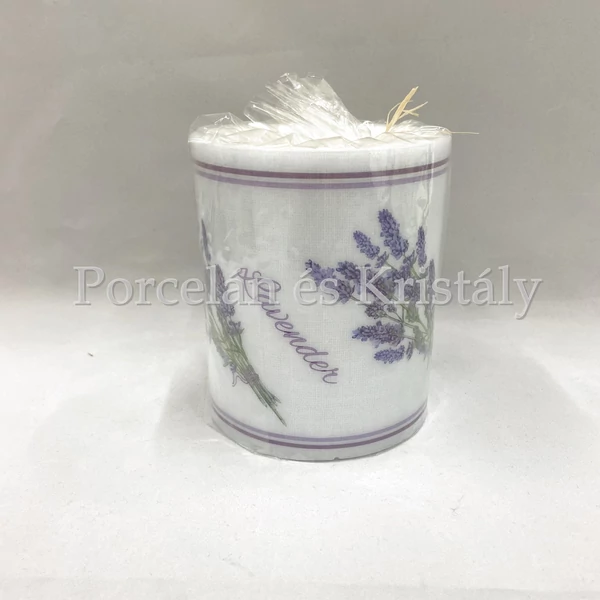 P.W.ADL120103 Lavender for You átvilágítós gyertya 12x10cm
