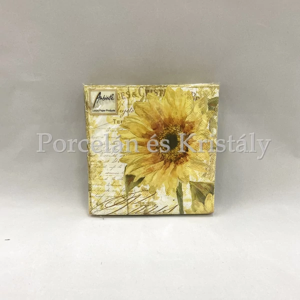 AMB.12509655 Tournesol papírszalvéta 25x25cm, 20db-os