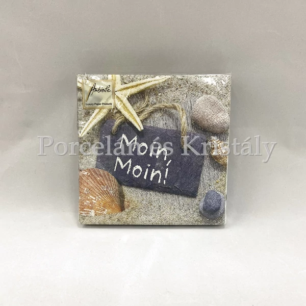 AMB.12509980 Moin Moin papírszalvéta 25x25cm, 20db-os