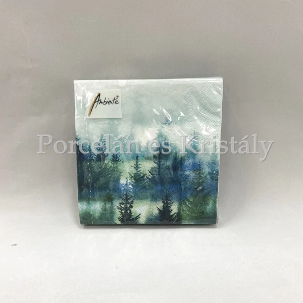 AMB.12511880 Forest Fog papírszalvéta 25x25cm, 20db-os
