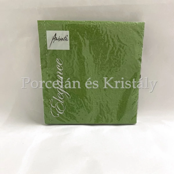 AMB.13304933 Elegance Summer green papírszalvéta 33x33cm, 15db-os