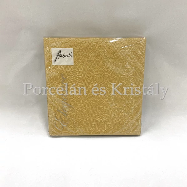 AMB.13304937 Elegance gold papírszalvéta 33x33cm, 15db-os