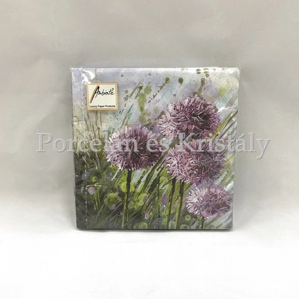 AMB.13311595 Allium papírszalvéta 33x33cm, 20db-os