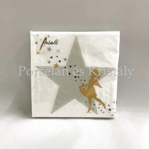AMB.32513830 Make a Wish karácsonyi papírszalvéta 25x25cm, 20db-os