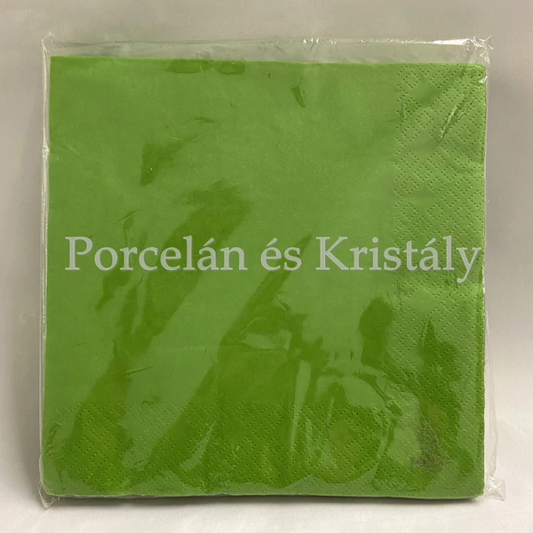 VRP-FŰZÖLD papírszalvéta 33x33cm, 15 db-os