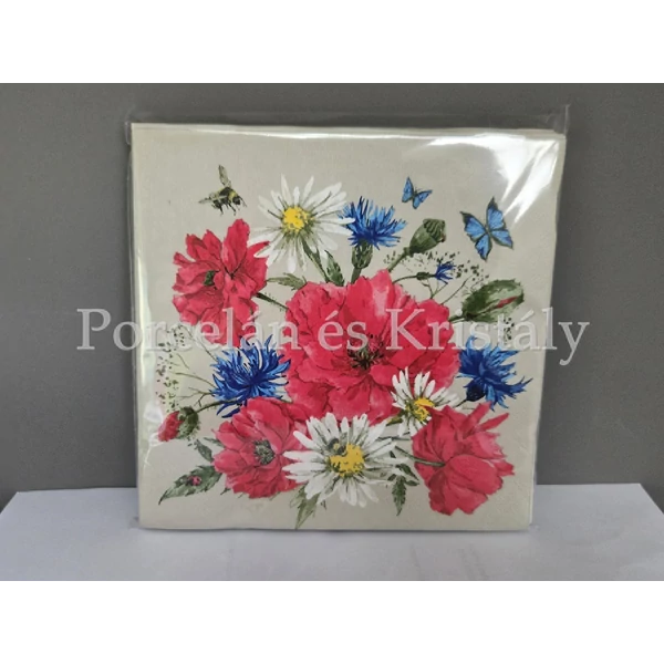 VRP-MOGYORÓ-TARKA/RÉT papírszalvéta 33x33cm, 15db-os