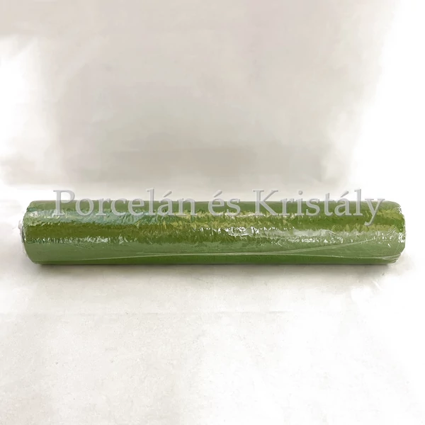 AMB.13604933 Elegance dark green dombornyomott papír asztali futó 33x600cm