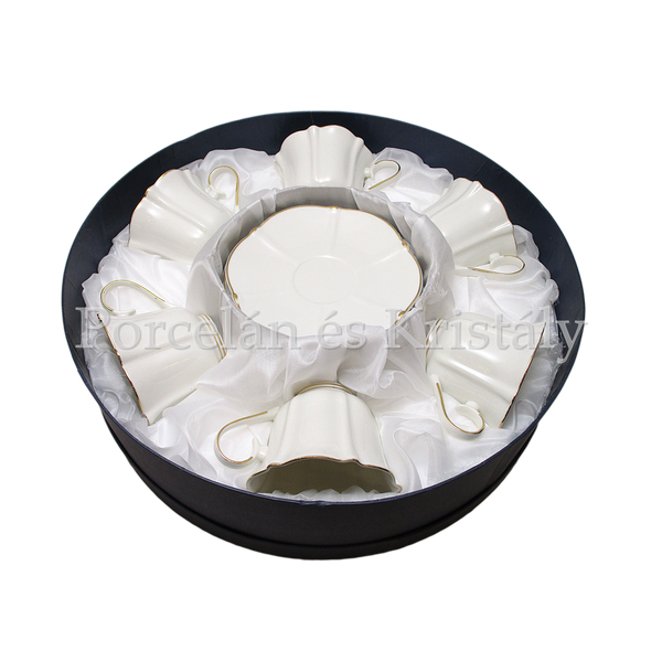 V.B.14146 Montana Porcelán csésze szett 6 személyes, 12 részes, díszdobozban