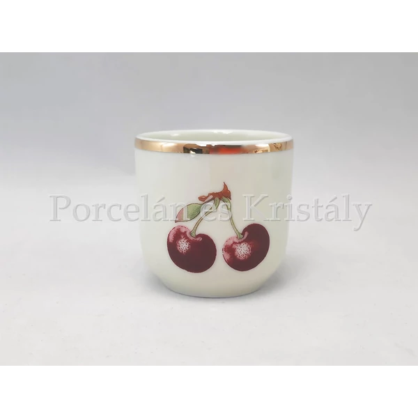 231/2679 Meggyes pálinkás pohár 50 ml, 4,5x4,5 cm