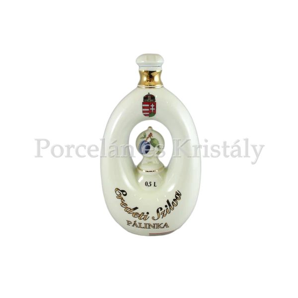 490/A/2656 Szilvás pálinkás butélia 500 ml, 22x12x8 cm