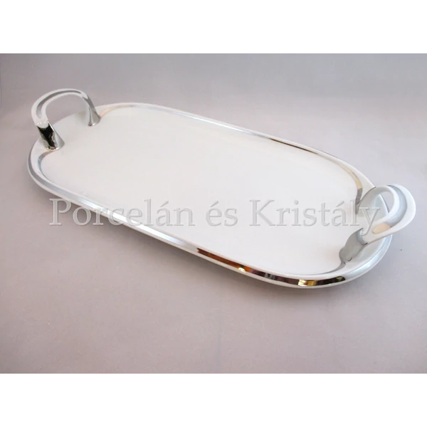 101/3003 Holdfény-Platina Szendvicstál 2 füles 5,5x45x21,5 cm