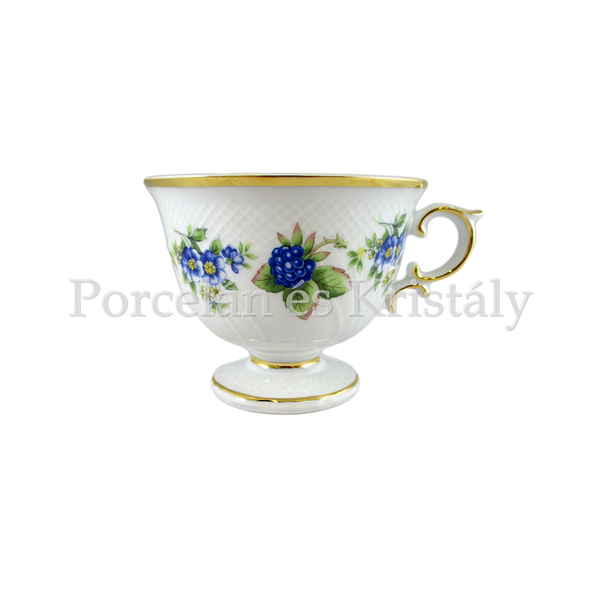 244/A/2373 Szedres cappuccinos talpas csésze 220 ml, 8x12,5 cm