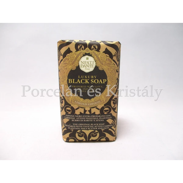 N.D. Luxury Fekete szappan, 250 gramm N.D. Luxury Fekete szappan, 250 gramm