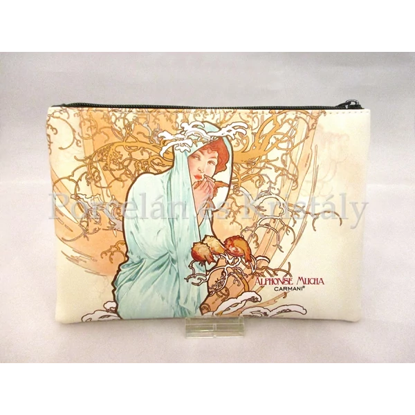 H.C.021-4811 Neszesszer Mucha: Tél, 15x21x1 cm