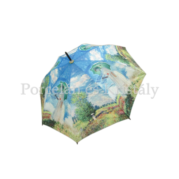 H.C.021-6602 Esernyő Monet: Nő esernyővel 100 cm