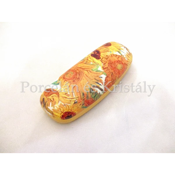 H.C.021-8226 Szemüvegtok Van GogH: Napraforgók, 4x16x6 cm   