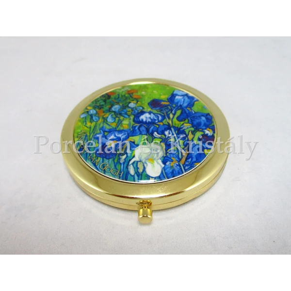 H.C.181-1302 Nagyítós piperetükör Van Gogh: Íriszek, 1x7,5 cm