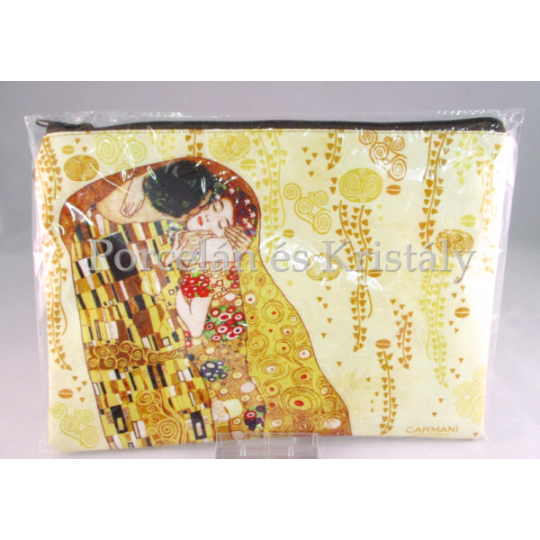 H.C.532-9086 Neszesszer Klimt: Csók, 18,5x25,5x1 cm