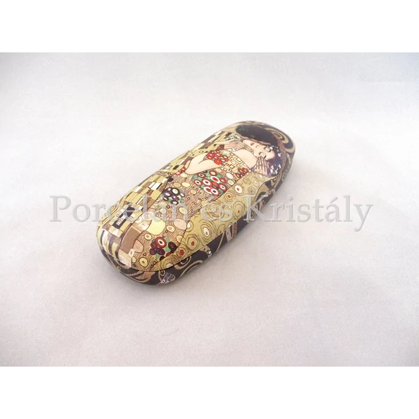 H.C.021-8211 Szemüvegtok Klimt: Csók, 4x16x6 cm