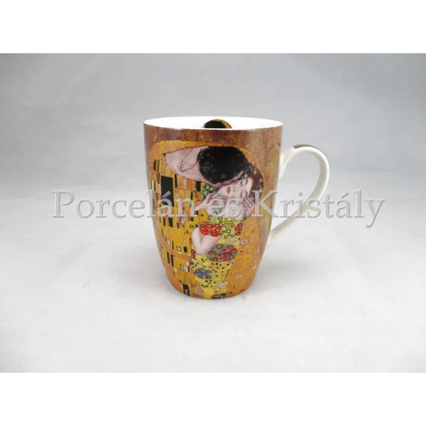 D.G.19650 Porcelánbögre 400 ml, Klimt: Csók