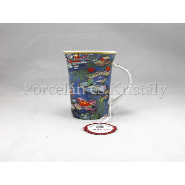 H.C.045-8104 Porcelánbögre 350 ml, Monet: Vízililiomok