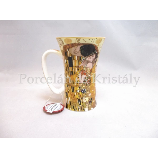 H.C.532-0701 Porcelánbögre 600 ml, Klimt: Csók