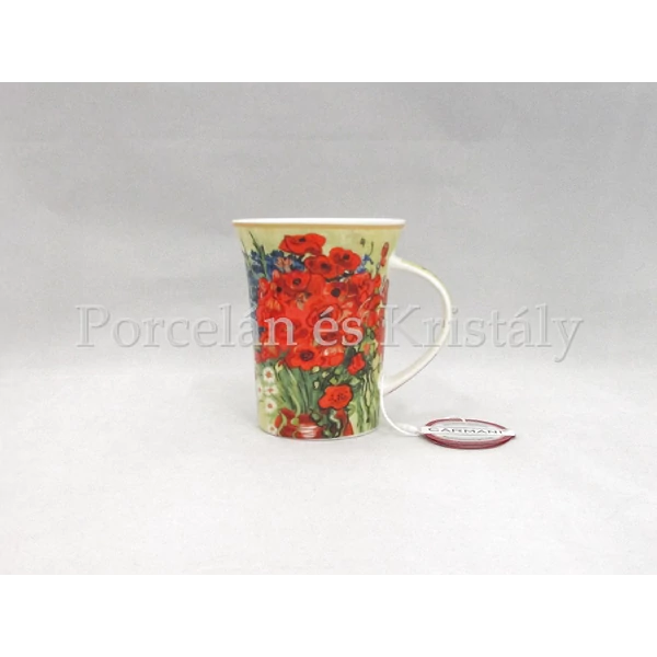 H.C.830-8111 Porcelánbögre 350 ml, Van Gogh: Pipacsok és százszorszépek