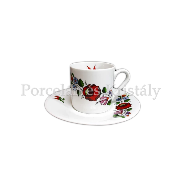 Kalocsai Hungarikum mokkacsésze + alj