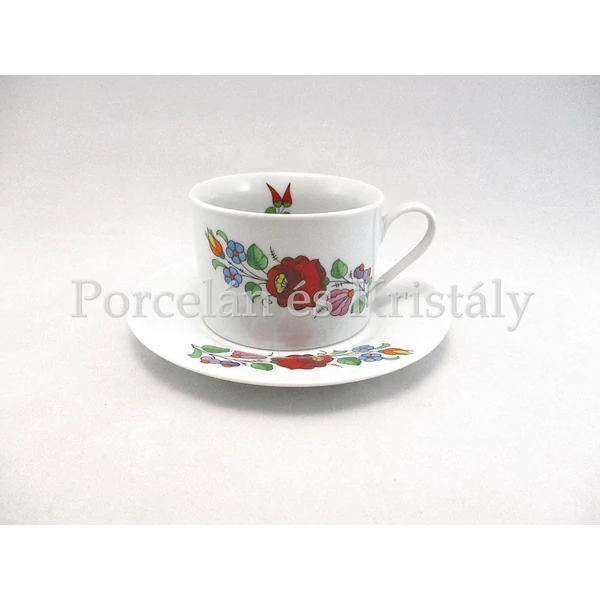 Kalocsai Hungarikum Teacsésze + alj