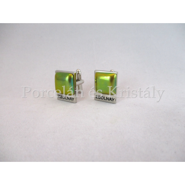 10648/1 Mandzsettagomb zöld eosin, 2x1,5 cm 