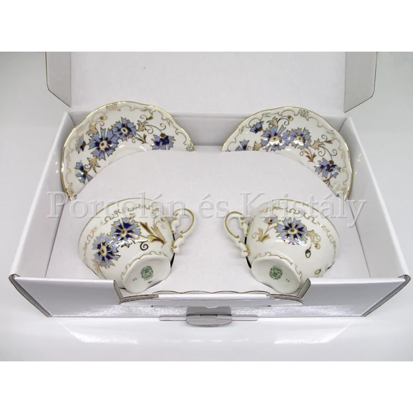 9335/059 Tea duó 4 részes búzavirágos