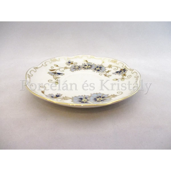 9335/059 Teacsésze alj búzavirágos, 2x15,5 cm