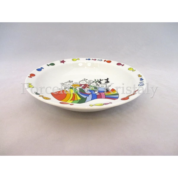 0199/8534 Mélytányér Bogyó és Babóca I., 3,5x19,3 cm